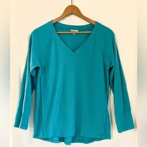 Wildfox Vibrant Blue Long Sleeve Top
